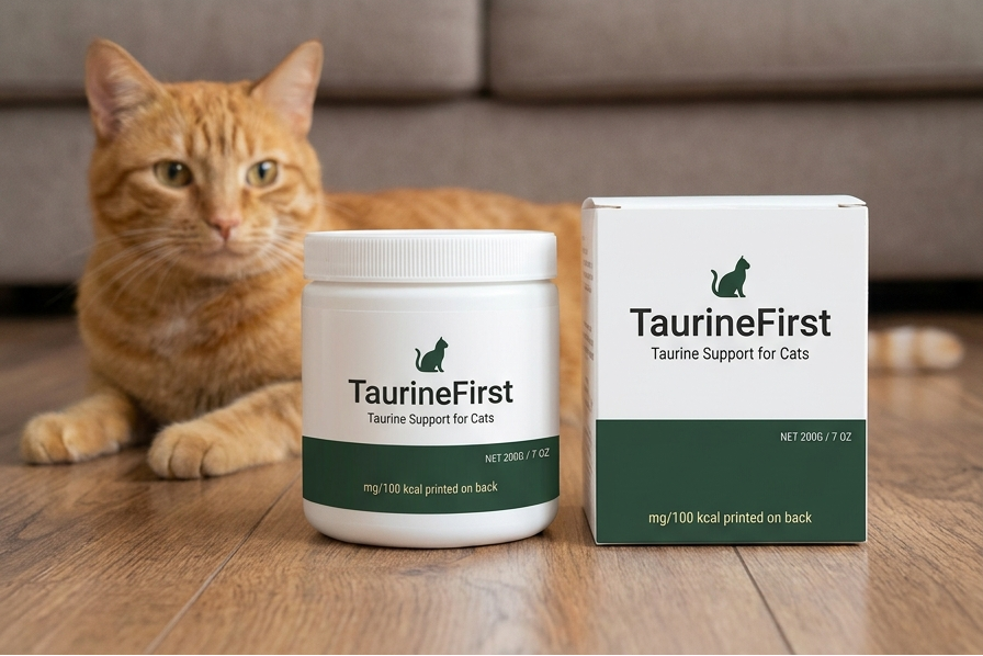 Premium Taurine Support for Cats